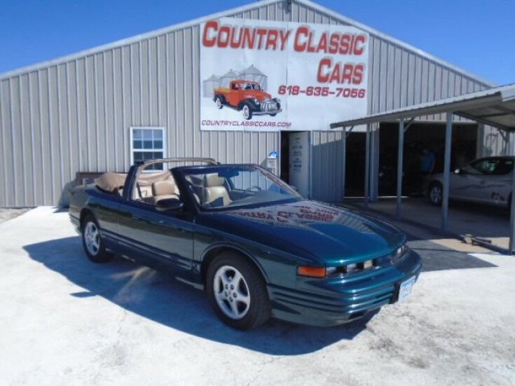Thumbnail Photo undefined for 1995 Oldsmobile Cutlass Supreme Convertible